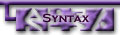 Syntax